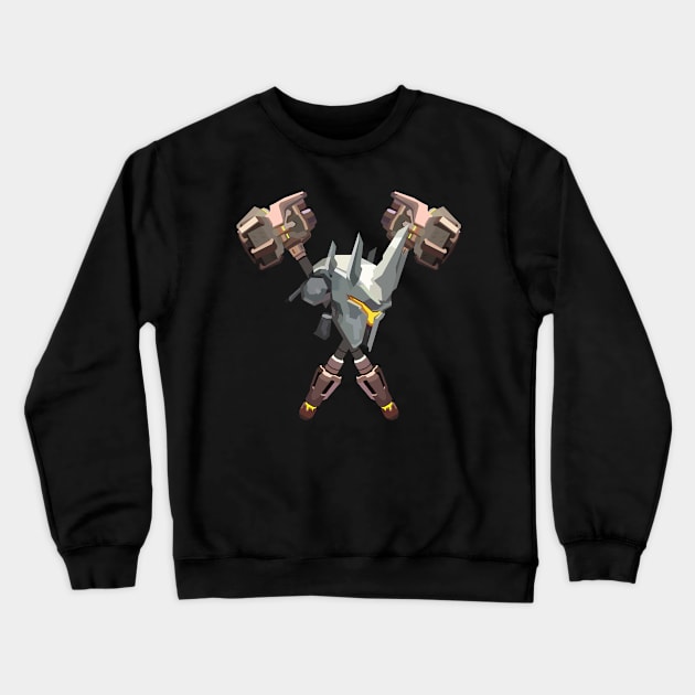 Reinhardt's Fire Power Crewneck Sweatshirt by No_One